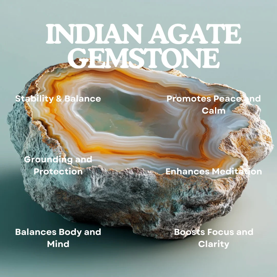 Protection & Peace Stone - Indian Agate