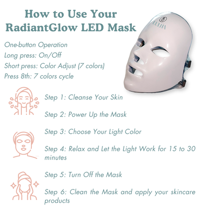 RadiantGlow LED Mask