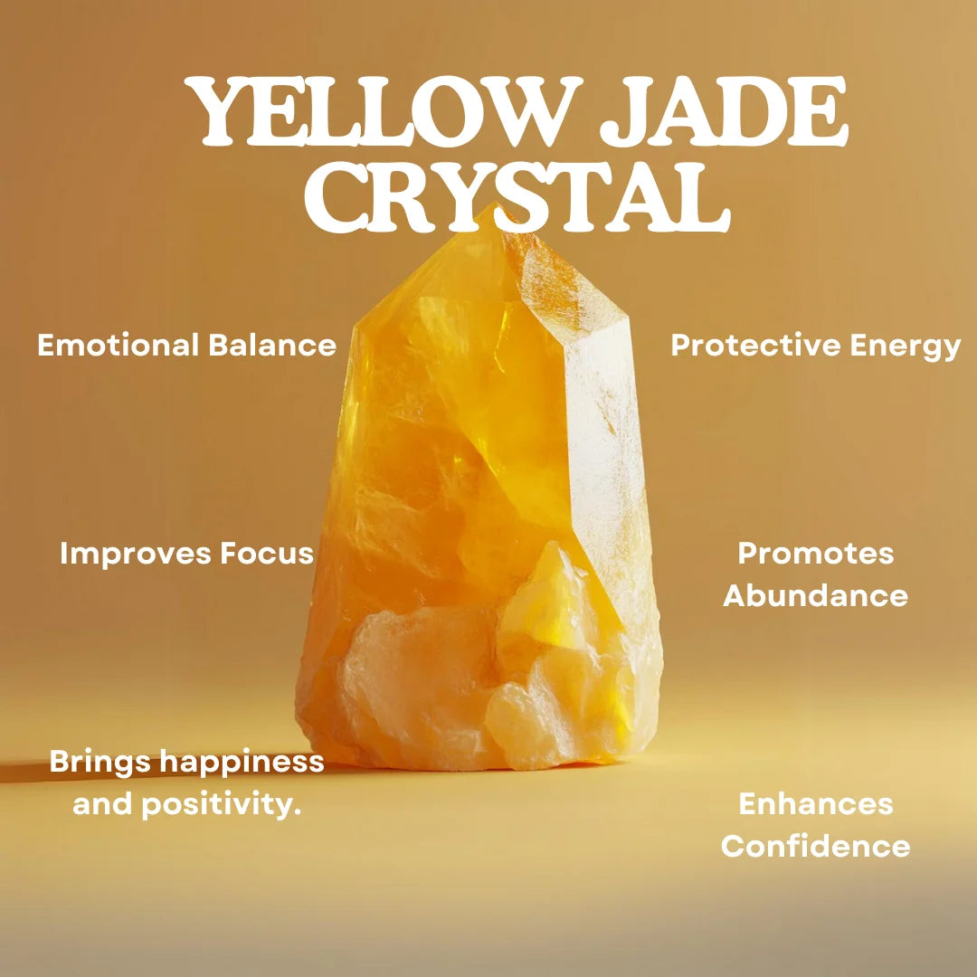 Golden Harmony Energy Bracelet - Yellow Jade