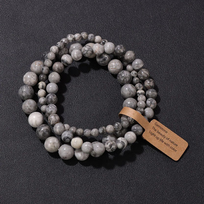 Tranquility Stone Bracelet - Map Stone