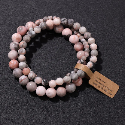 Love Flow Bracelet - Pink Zebra