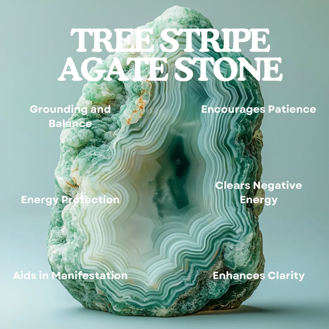 Serenity Flow Stone - Tree Stripe Agate